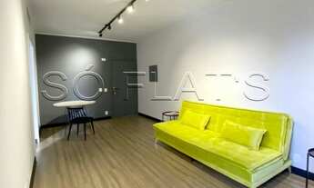 Imagem 2: Flat no Jardins próximo da Rua da Consolação e a Av Paulista. Com entrada imediata e sem f