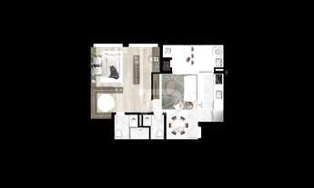 Imagem 3: Apartamento com 2 dormitórios à venda, 55 m² por R$ 686.034 - Juvevê - Curitiba/PR