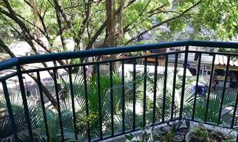 Imagem 6: Apartamento mobiliado com 1 dormitório para alugar, 40 m² com vaga e lazer com piscina, ac