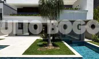 Imagem 7: Alphaville Barra da Tijuca condominio fechado casa 5 suites 904m² piscina sauna 4 paviment