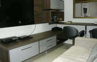 Imagem 2: Alugo Ed. Dom Juan Mobiliado com 3 qts sendo 1 suíte