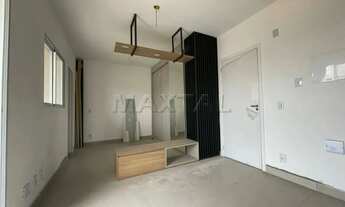 Imagem 3: Studio 33m² para locação em Santana, com 1 quarto, 1 banheiro, 1 vaga e varanda e armários