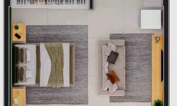 Imagem 4: Vitta Home Resort Parcele direto com o proprietário. Apto de 1 dormitório na planta Fzend