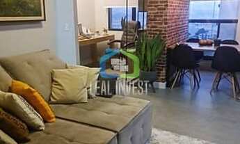 Imagem: Flat de 43m² com 1 dormitório e 1 vaga