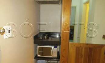 Imagem 4: EDIFÍCIO PAULISTANIA - Flat de 42m² mobiliado com 1 dormitório com quarto e sala separado