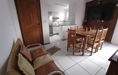 Imagem 5: Temporada Apartamento 2 Quartos com Churrasqueira Privativa 1 Quadra do Mar em Peracanga