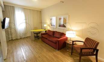 Imagem 2: Flat na Vila Olimpia totalmente mobiliado e com 1x dorm localizado ao lado da Av Bandeiran