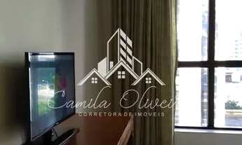 Imagem 7: Flat mobiliado para aluguel tem 29 metros quadrados com 1 quarto