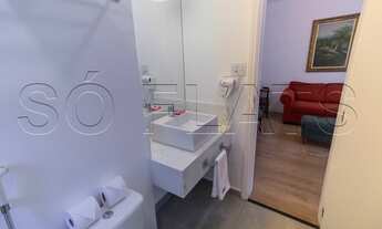 Imagem 7: Flat na Rua Funchal totalmente mobiliado, com 33m² para locação na Vila Olímpia