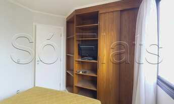 Imagem 7: Flat na Vila Olímpia mobiliado com 2 dormitórios próximo da Avenida Bandeirantes