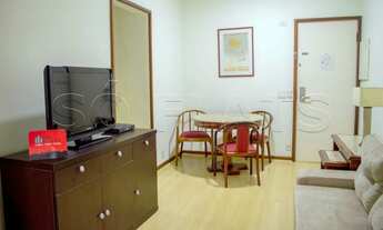 Imagem 2: Flat p/ Locação na Bela Vista com 1x dorm 48m², Massis Five Stars com vaga de garagem e la