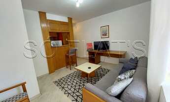 Imagem 2: No famoso bairro do Jd Paulista, na melhor região de São Paulo, apto mobiliado. Consulte-n