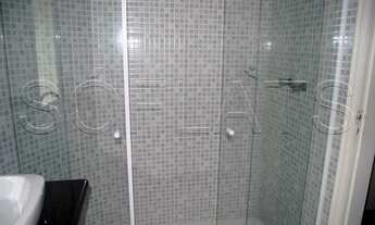 Imagem 5: Flat com 1 dormitório, com com serviços, decorado no centro de Alphaville