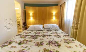 Imagem 4: Flat em Moema para locação, com fácil acesso ao Pq do Ibirapuera e grandes vias da região