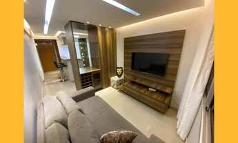 Imagem 2: Apartamento reformado e mobiliado de 1 quarto com garagem e lazer completo