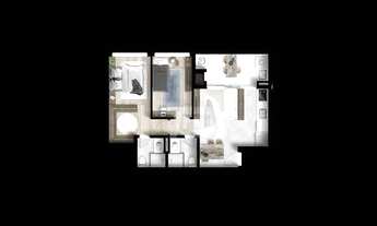 Imagem 2: Apartamento com 2 dormitórios à venda, 55 m² por R$ 686.034 - Juvevê - Curitiba/PR