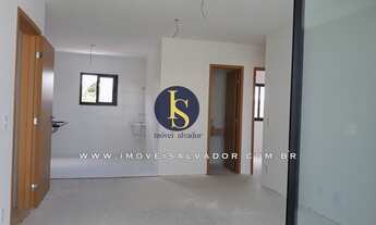 Imagem 5: Apartamento à Venda com 2 Suítes, NOVO em Buraquinho. Condomínio Fechado. 1 andar . Nascen