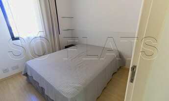 Imagem 4: Flat no Espaço Alpha para locação contendo 55m² , 2 dormitórios e 1 vaga de garagem