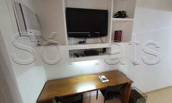 Imagem 4: Apartamento totalmente equipado no QI 30m² 1 dorm 1 vaga em Ibirapuera para locação