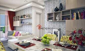 Imagem 2: Apartamento com 2 dormitórios à venda, 66 m² por R$ 423.480,00 - Vila Guilhermina - Praia