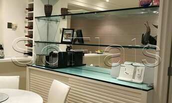 Imagem 6: Flat de alto padrão para locação em Pinheiros próximo da Avenida Faria Lima