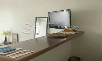 Imagem 5: Apartamento mobiliado com 1 dorm e 1 vaga de garagem disponível locação em Alphaville Empr