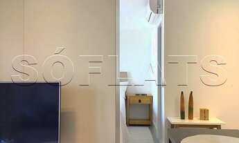 Imagem 6: Studio completo e lindamente decorado entre o Itaim Bibi e o Jardim Paulista. Sem fiador