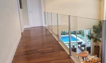 Imagem 3: Gênesis 1 Alphaville - Casa de esquina moderna com 4 suítes, 396 m2, ampla sala