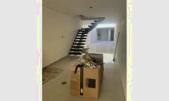 Imagem 2: Lindo Sobrado à venda em Santo André Moderno de 126m² com 2 Vagas de Garagem - Espaço, Con