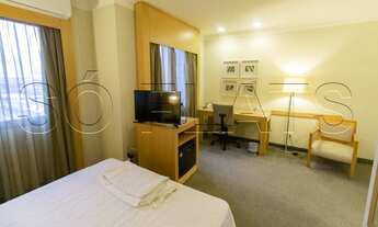 Imagem 6: Flat em Congonhas para hospedagem, andar alto. Com entrada imediata e sem fiador!