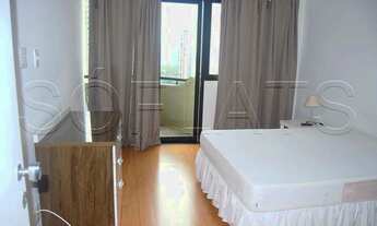 Imagem 4: Flat com 1 dormitório, com com serviços, decorado no centro de Alphaville