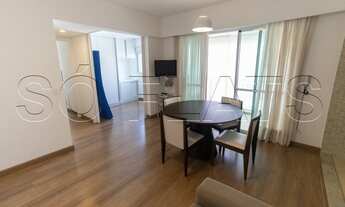 Imagem 2: Flat maravilhoso com 2x dormitórios, requinte e conforto excelente instalação. Consulte-no