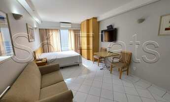 Imagem 3: Flat American Loft mobiliado com 37m² de frente para o Estádio do Allianz Parque. 1x Dorm