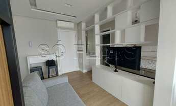 Imagem 3: Residencial disponível para locação no bairro do Brooklin, contendo 1 dormitório e 1 vaga