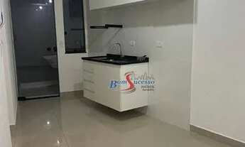 Imagem 2: Apartamento com 2 dormitórios para alugar, 38 m² por R$ 1.740,00/mês - Tatuapé - São Paulo