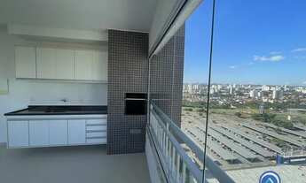 Imagem 2: Apartamento de 84m² com 2 dormitórios e varanda gourmet no Jardim Aquarius em São José dos