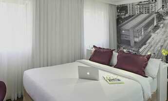 Imagem 2: Flat Mercure Paulista disponível para venda com 56m², 1 dormitório e 1 vaga de garagem