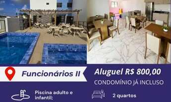 Imagem: Aluguel de apartamento com água e condomínio