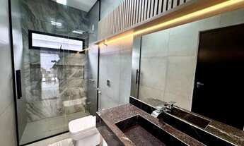 Imagem 2: Casa à venda em condomínio fechado na Zona Sul, com 3 quartos, piscina e móveis planejados