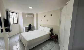 Imagem 4: Apto 2 qts, 1 vaga no Cabo Branco, vista p/ o mar, uma quadra da praia