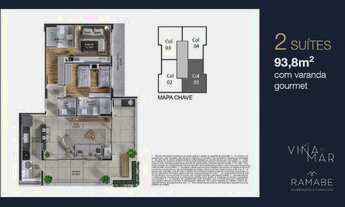 Imagem 4: Condomínio Vina Del Mar - Apto 2 suítes com 98m² perto da praia de Piratininga Lançamento!