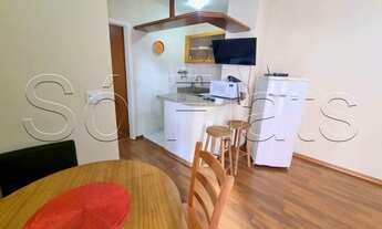 Imagem 3: Flat Personal em Moema para locação com 48m² e 1 dormitório na Avenida Rouxinol