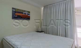 Imagem 5: Flat no Duplex Life Moema disponível para locação contendo 1 dormitório e 1 vaga de garage