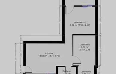 Imagem 2: Conjunto Império Amazônico, apto 1 quartos térreo, R$800