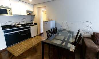 Imagem 4: Residencial com serviços, com 1 dormitório todo mobiliado de alto padrão em Pinheiros. Sem