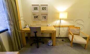 Imagem 3: Flat em Congonhas para hospedagem, andar alto. Com entrada imediata e sem fiador!