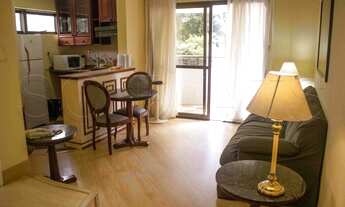 Imagem: Flat mobiliado com serviçs hoteleiros com