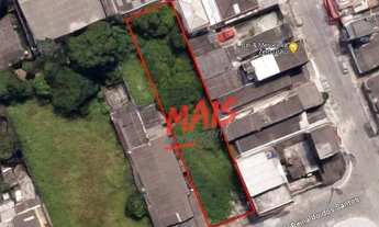 Imagem 2: Terreno à venda, medindo 12m x 55m, total 660m² - Jardim Glória - Praia Grande/SP