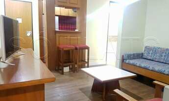 Imagem 6: Flat mobiliado com 42m² com quarto, sala, cozinha completa e banheiro, a 200 m da Av. Paul