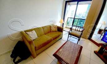 Imagem 3: Flat no Itaim Bibi ótima localização com 1x dormitório mobiliado sem buracracia. Av. Faria